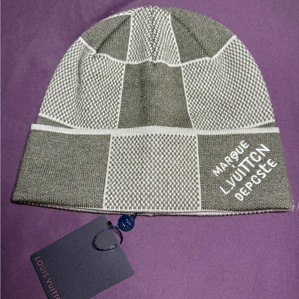 Louis Vuitton damier heritage Beanie